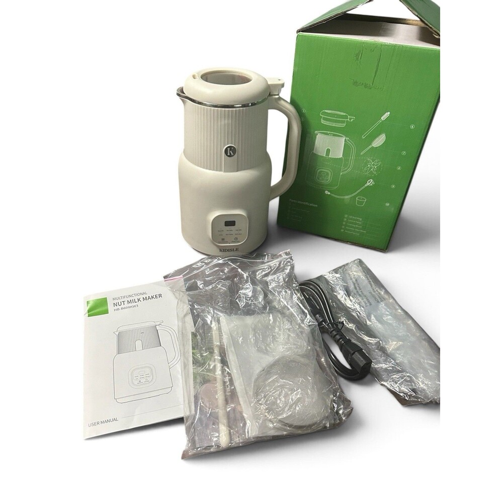 NUT MILK MAKER 6-in-1 Functionality Open Box